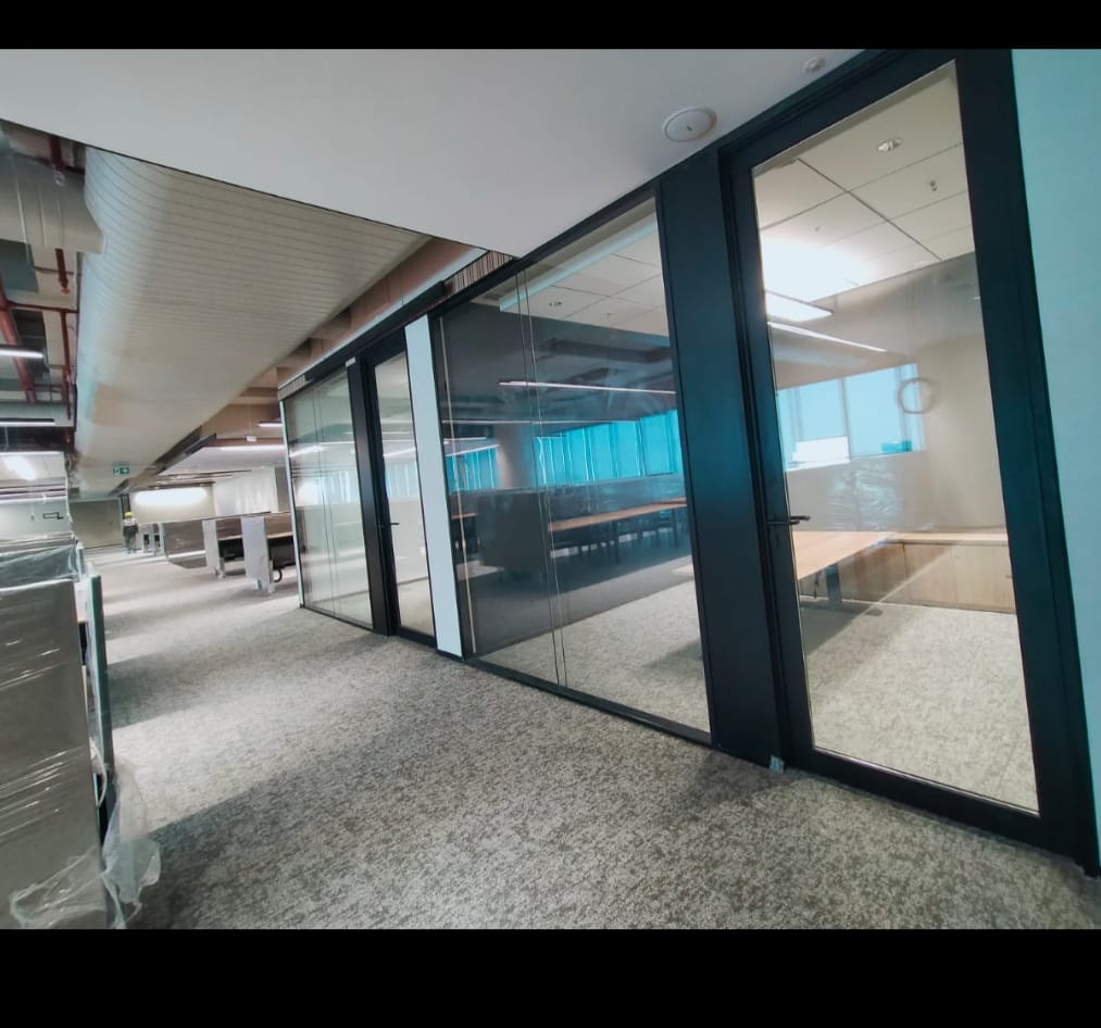 Glazing Partition, Stile Door, Tech Portal works, Gurgaon